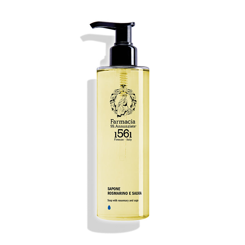 Sapone detergente viso al rosmarino e salvia