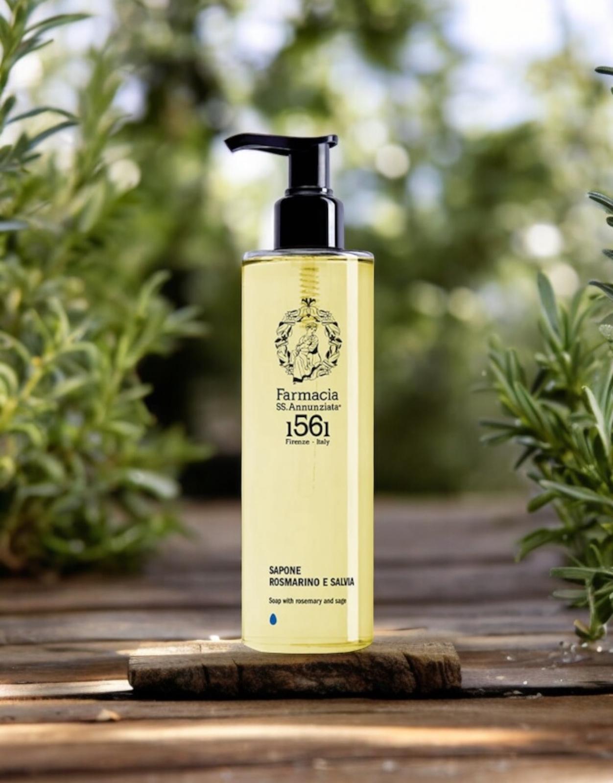 Sapone detergente viso al rosmarino e salvia