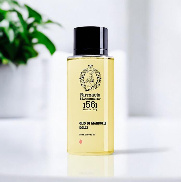 Olio mandorle dolci per capelli e pelle