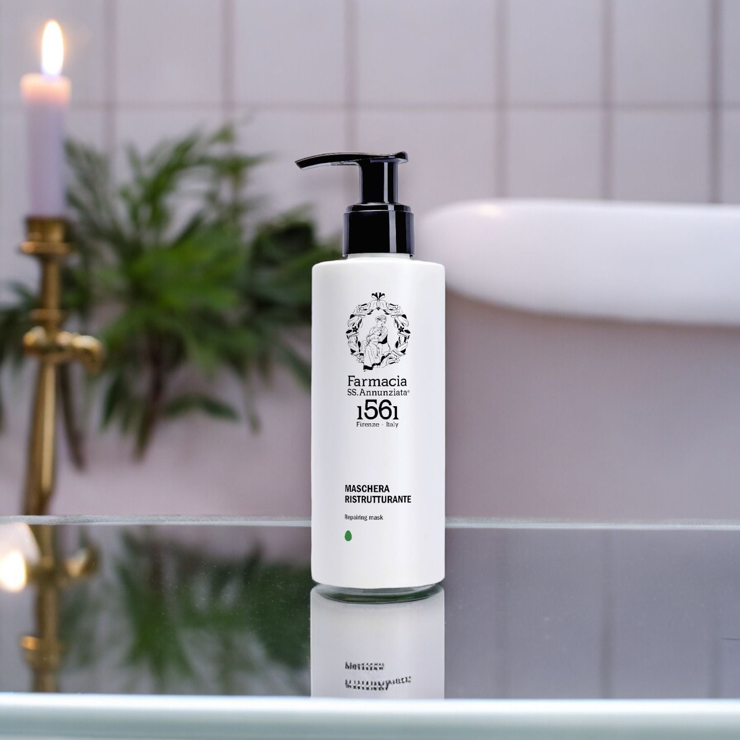 Maschera per capelli ristrutturante